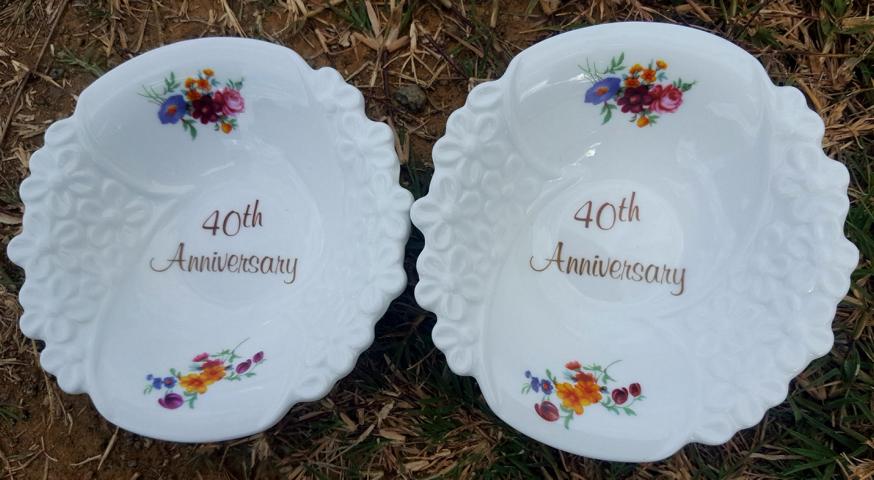 40th Anniversary Bowl Set